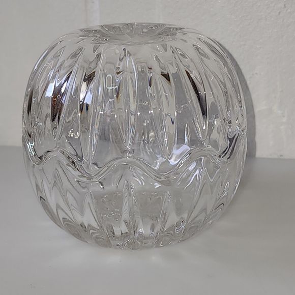 Vintage Led Crystal Trinket Treasure‎ Box Candle Holder Egg Shape - Picture 3 of 16